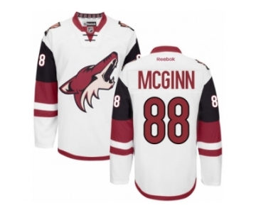 Men's Reebok Arizona Coyotes #88 Jamie McGinn Authentic White Away NHL Jersey