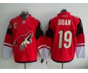 Phoenix Coyotes #19 Shane Doan Red Home Stitched NHL Jersey