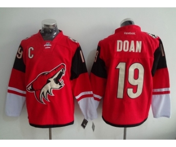 Phoenix Coyotes #19 Shane Doan Red Home Stitched NHL Jersey