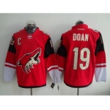 nhl jerseys phoenix coyotes #19 doan red[new patch C]