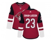 Women Adidas Phoenix Coyotes #23 Oliver Ekman-Larsson Maroon Home Authentic Stitched NHL Jersey