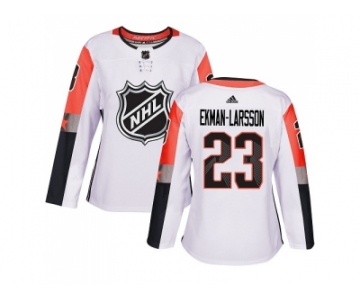 Women Adidas Phoenix Coyotes #23 Oliver Ekman-Larsson White 2018 All-Star Pacific Division Authentic Stitched NHL Jersey