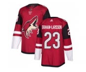 Youth Adidas Phoenix Coyotes #23 Oliver Ekman-Larsson Maroon Home Authentic Stitched NHL Jersey