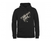 Men's Arizona Coyotes Black Rink Warrior Pullover Hoodie