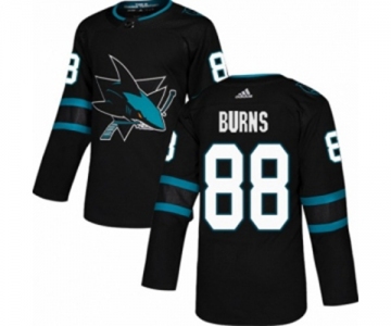 Adidas San Jose Sharks #88 Brent Burns Authentic Black Alternate NHL Jersey