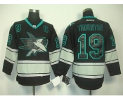 nhl jerseys san jose sharks #19 joe thornton black(C)