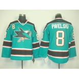 nhl jerseys san jose sharks #8 pavelski blue