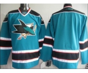 nhl jerseys san jose sharks blank jersey blue