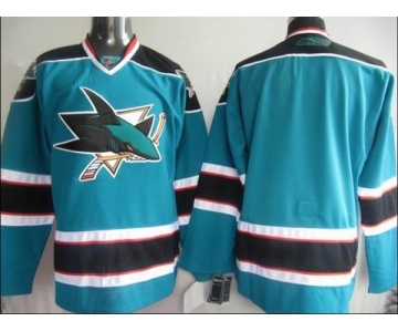 nhl jerseys san jose sharks blank jersey blue