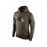 Men's San Jose Sharks Nike Salute To Service NHL Hoodie