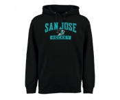 San Jose Sharks Black Rinkside City Pride Pullover Hoodie