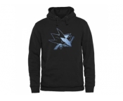 San Jose Sharks Black Rinkside Pond Hockey Pullover Hoodie