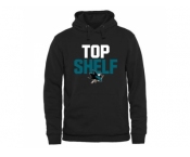 San Jose Sharks Black Top Shelf Pullover Hoodie