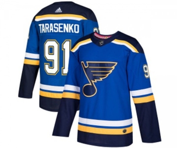 Adidas St. Louis Blues #91 Vladimir Tarasenko Premier Royal Blue Home NHL Jersey