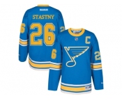 Men's Reebok St. Louis Blues #26 Paul Stastny 2017 Winter Classic Stitched NHL Jersey