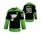 Men's St. Louis Blues #90 Ryan O'Reilly Green Hockey Fight nCoV Limited Hockey Jersey