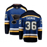 St. Louis Blues #36 Robert Thomas Fanatics Branded Royal Blue Home Breakaway NHL Jersey