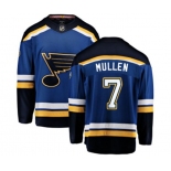 St. Louis Blues #7 Joe Mullen Fanatics Branded Royal Blue Home Breakaway NHL Jersey