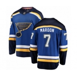 St. Louis Blues #7 Patrick Maroon Fanatics Branded Royal Blue Home Breakaway NHL Jersey