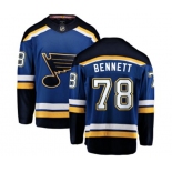 St. Louis Blues #78 Beau Bennett Fanatics Branded Royal Blue Home Breakaway NHL Jersey