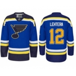 nhl jerseys st. louis blues #12 jori lehtera blue