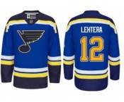 nhl jerseys st. louis blues #12 jori lehtera blue