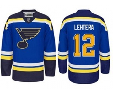 nhl jerseys st. louis blues #12 jori lehtera blue