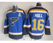 nhl jerseys st. louis blues #16 hull blue[A patch ]