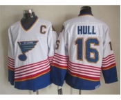 nhl jerseys st. louis blues #16 hull white[patch C][2015 new]