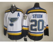 nhl jerseys st. louis blues #20 alexander steen blue-white