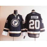 nhl jerseys st. louis blues #20 steen dk.blue