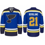 nhl jerseys st. louis blues #21 berglund blue