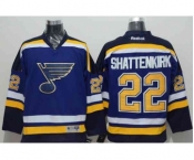 nhl jerseys st. louis blues #22 shattenkirk blue