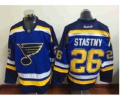 nhl jerseys st. louis blues #26 stastny blue