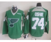 nhl jerseys st. louis blues #74 oshie green