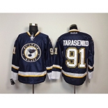 nhl jerseys st. louis blues #91 tarasenko blue