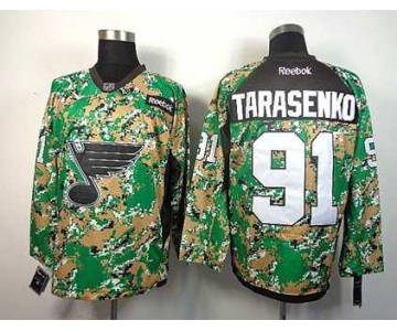 nhl jerseys st. louis blues #91 tarasenko camo