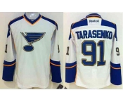 nhl jerseys st. louis blues #91 tarasenko white