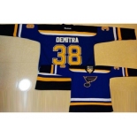 t.Louis Blues #38 Pavol Demitra Light Blue Home Stitched NHL Jersey