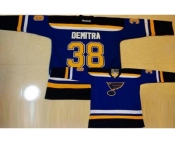 t.Louis Blues #38 Pavol Demitra Light Blue Home Stitched NHL Jersey