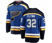 Youth St. Louis Blues #32 Brian Flynn Fanatics Branded Royal Blue Home Breakaway NHL Jersey