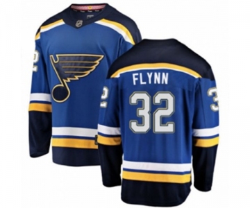 Youth St. Louis Blues #32 Brian Flynn Fanatics Branded Royal Blue Home Breakaway NHL Jersey