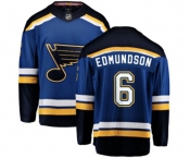 Youth St. Louis Blues #6 Joel Edmundson Fanatics Branded Royal Blue Home Breakaway NHL Jersey