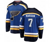 Youth St. Louis Blues #7 Patrick Maroon Fanatics Branded Royal Blue Home Breakaway NHL Jersey