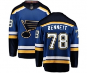 Youth St. Louis Blues #78 Beau Bennett Fanatics Branded Royal Blue Home Breakaway NHL Jersey