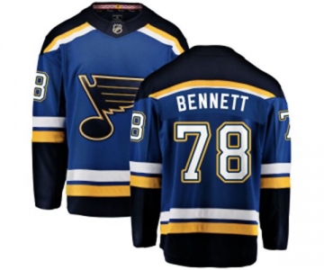 Youth St. Louis Blues #78 Beau Bennett Fanatics Branded Royal Blue Home Breakaway NHL Jersey