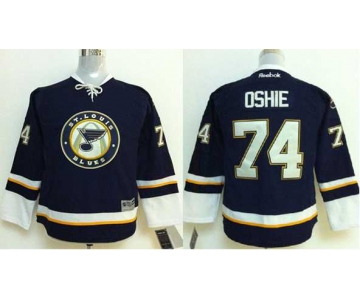 youth nhl jerseys st. louis blues #74 oshie black