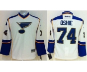 youth nhl jerseys st. louis blues #74 oshie white