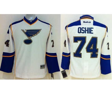 youth nhl jerseys st. louis blues #74 oshie white