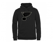 Men's St. Louis Blues Black Rink Warrior Pullover Hoodie